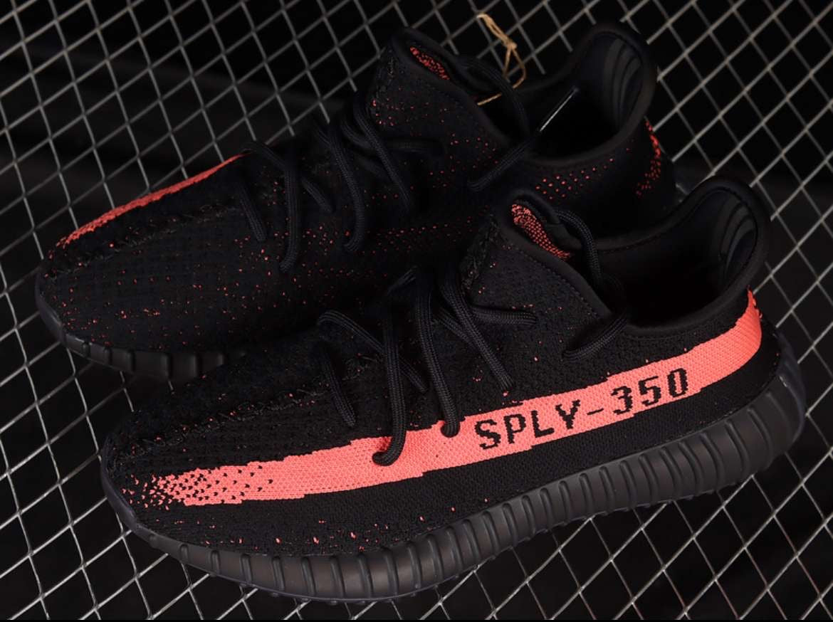 YZY 350 V2 Cored Red and Black