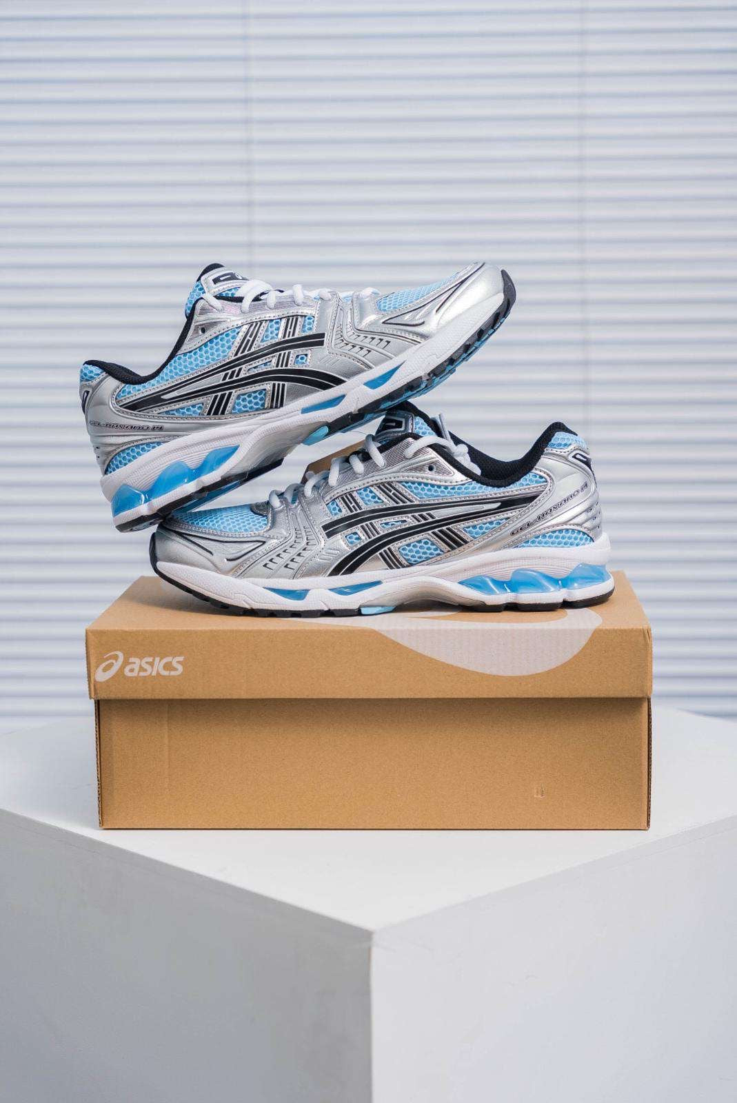 Gel Kayano 14 blue/silver