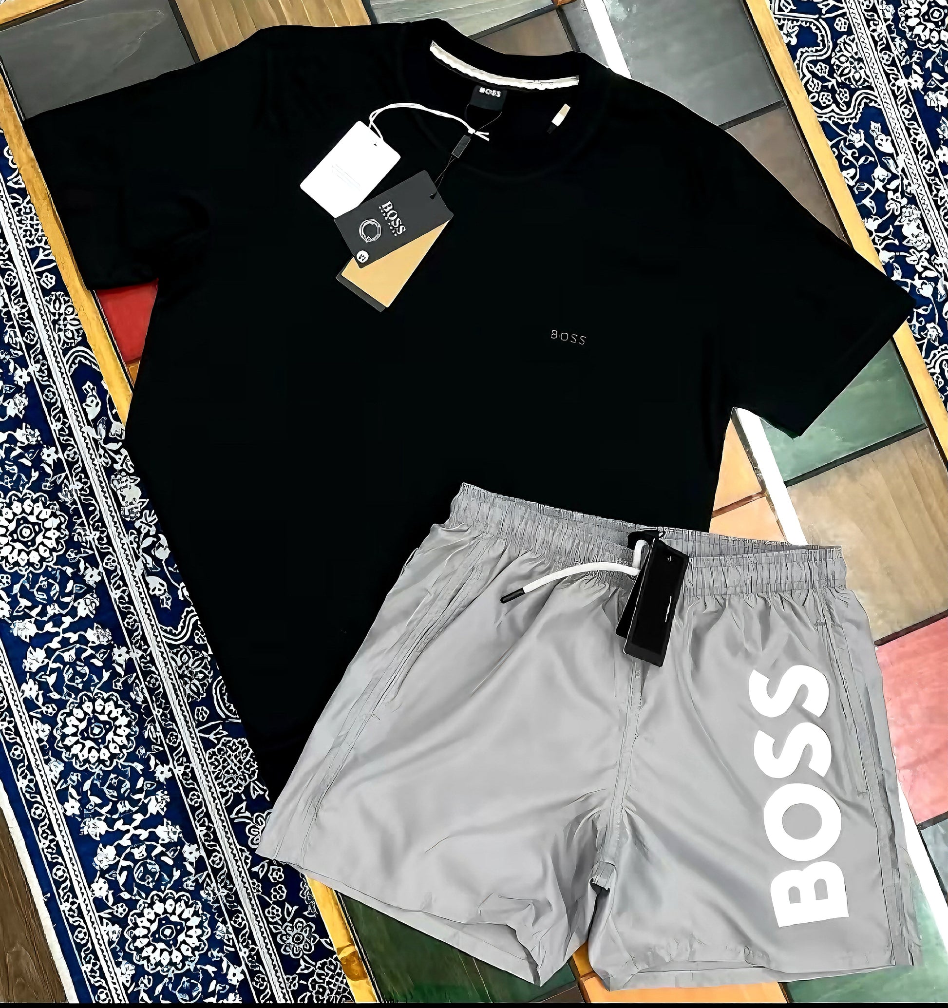 Boss set black/grey