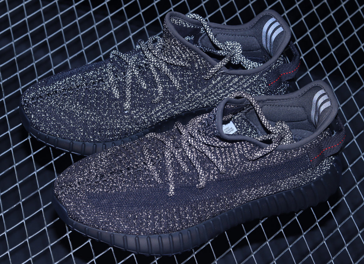 YZY 350 V2 Black Reflective
