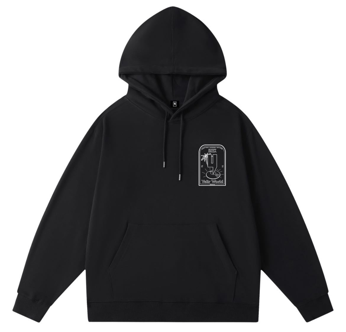 Y hoodie/shorts set