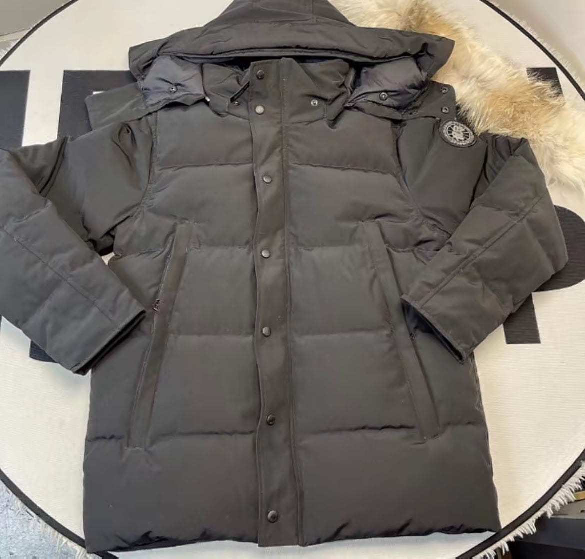 CG Wyndham Parka Black (Black Badge)