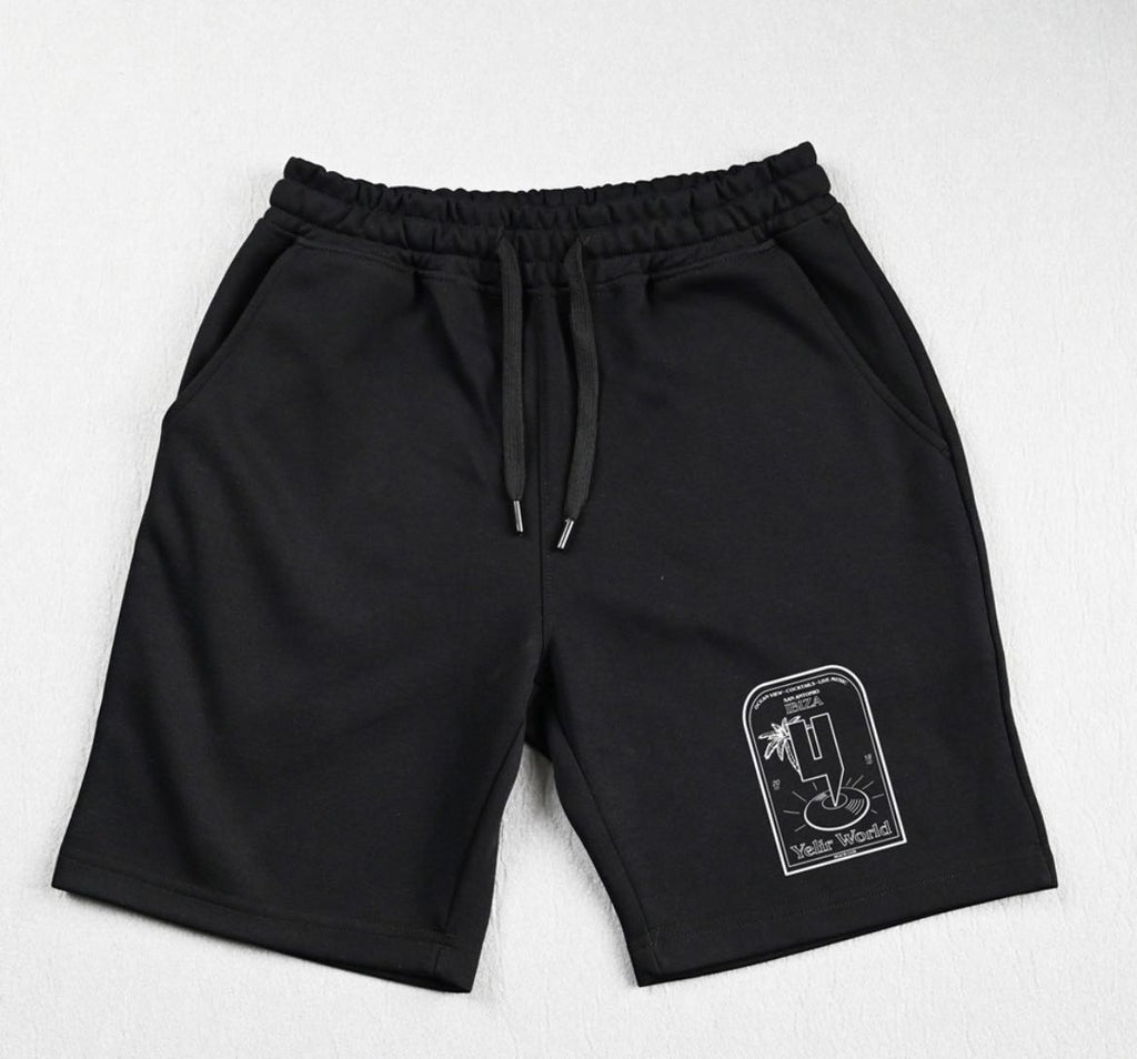 Y hoodie/shorts set