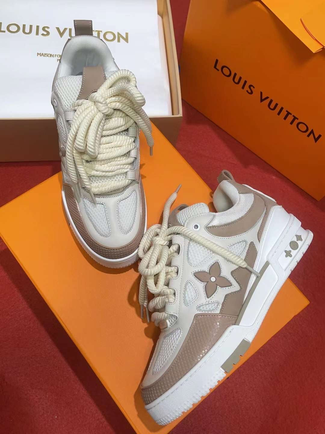 LV Skate Beige