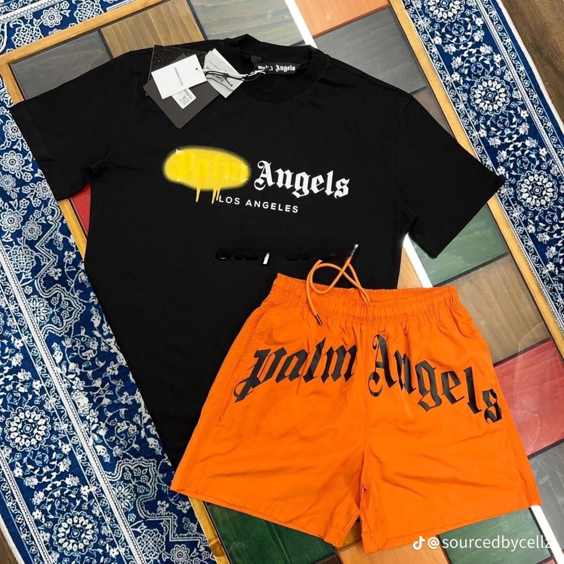 PA set black/orange