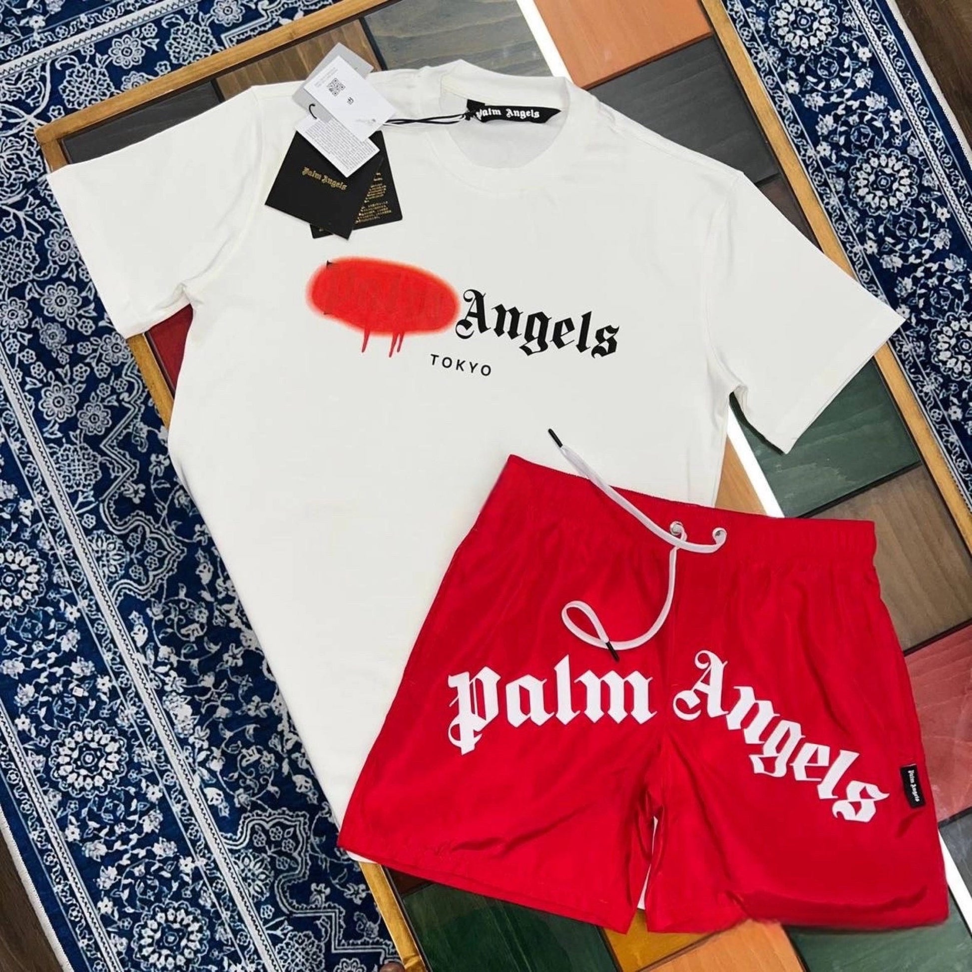 PA set white/red