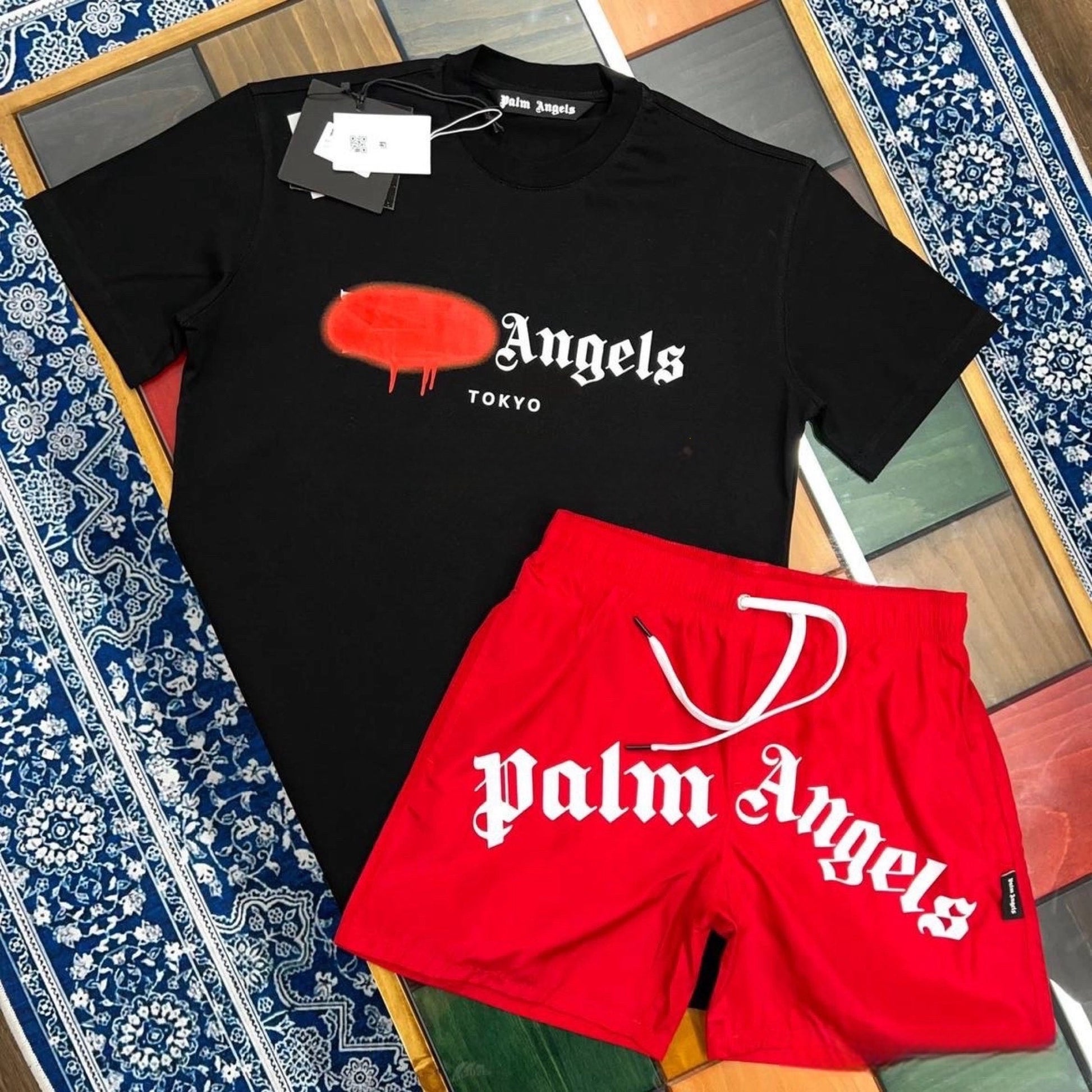 PA set black/red
