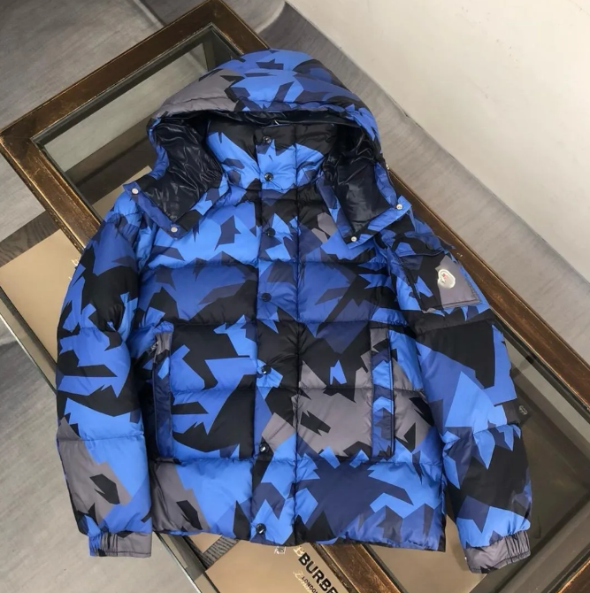 Maya Jacket Camo Blue
